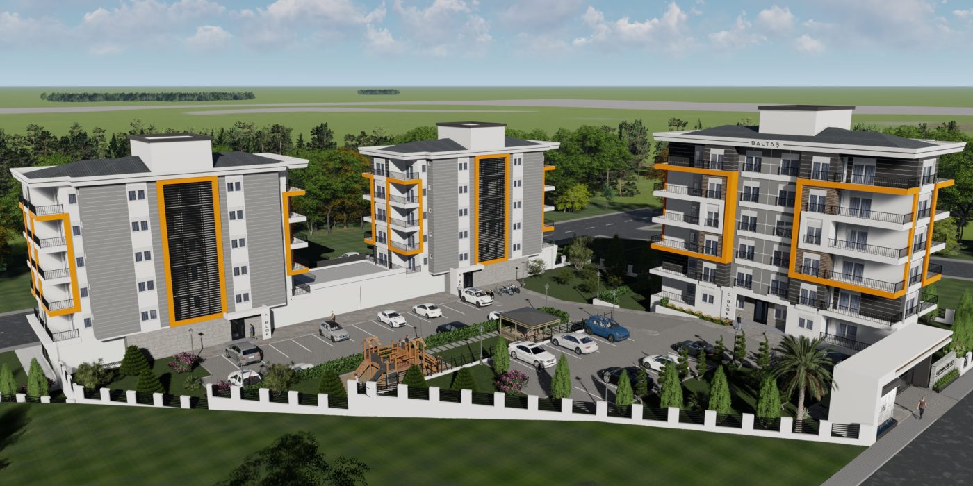Antalya’da size özel yaşam alanları.
